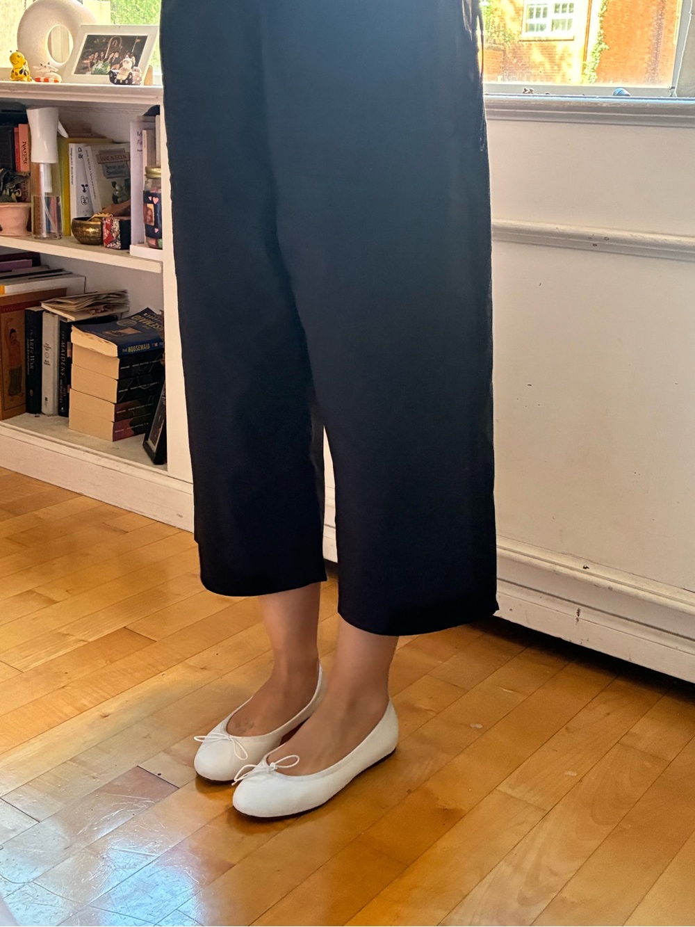 Ballerette White Ballet Flats